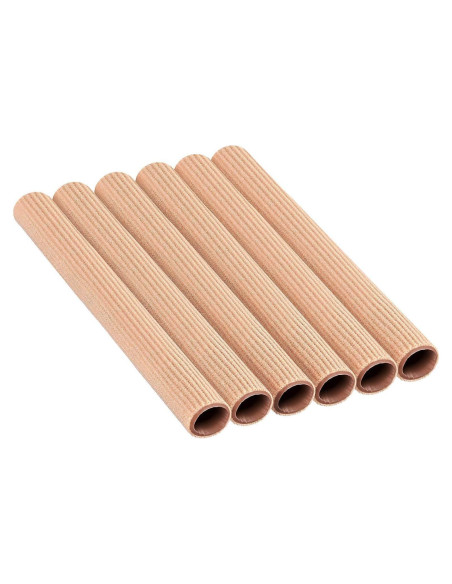 Tuberías de Gel para Dedos Hestya 6 Pcs 2 cm Acolchadas