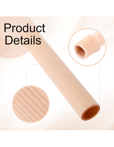 Tuberías de Gel para Dedos Hestya 6 Pcs 2 cm Acolchadas