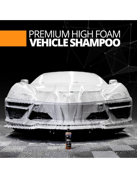 Champú Cerakote para Lavado de Autos 473 ml - Espuma Máxima
