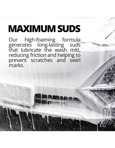 Champú Cerakote para Lavado de Autos 473 ml - Espuma Máxima