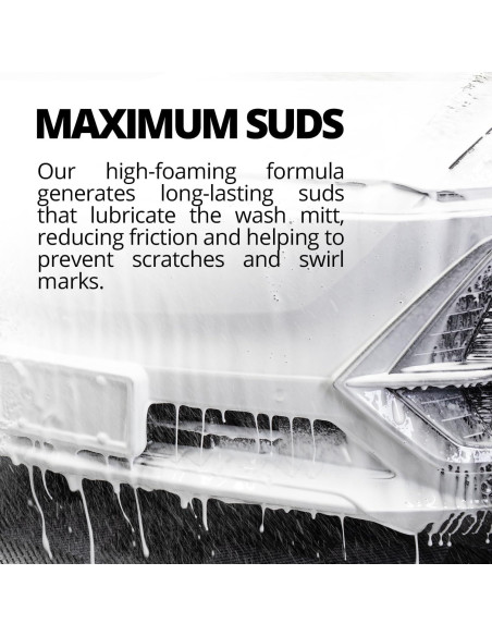 Champú Cerakote para Lavado de Autos 473 ml - Espuma Máxima