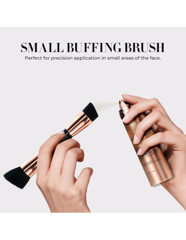 Brocha de Pulido Angulada LUMINESS - Cerdas Sintéticas 57g