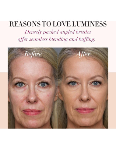 Brocha de Pulido Angulada LUMINESS - Cerdas Sintéticas 57g