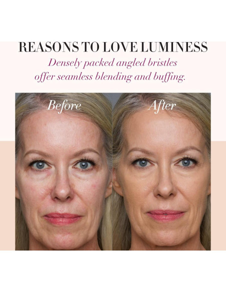 Brocha de Pulido Angulada LUMINESS - Cerdas Sintéticas 57g