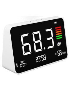 Medidor de Decibelios Sanpyl 3 en 1 con Pantalla LCD