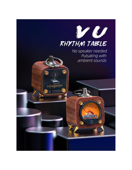 Indicador de Nivel de Sonido VU Inalámbrico FEIFANZHE FVU01-M