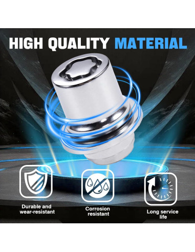 Juego de Tuercas de Bloqueo de Rueda M12x1.5 FOMIUZY Antirrobo