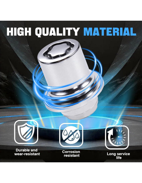 Juego de Tuercas de Bloqueo de Rueda M12x1.5 FOMIUZY Antirrobo