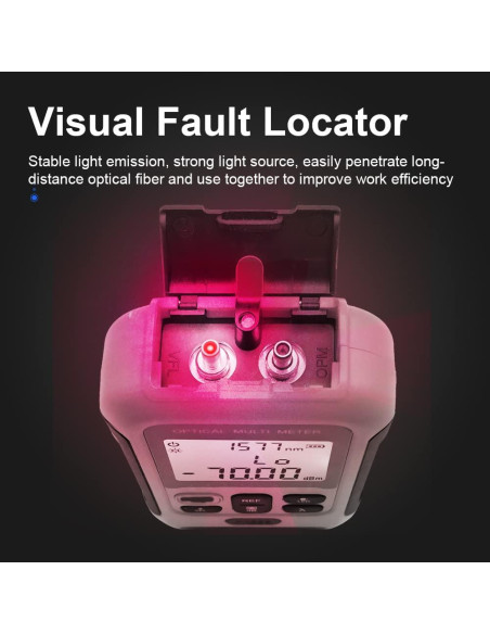 Medidor de Potencia Óptica TM570 3 en 1 con Localizador VFL