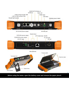 Probador OTDR de Fibra Óptica WANLUTECH MT-8000 1310/1550nm 2