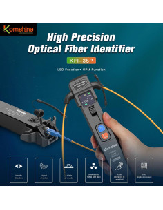 Identificador de Fibra Óptica KFI-35P con Medidor de Potencia 2