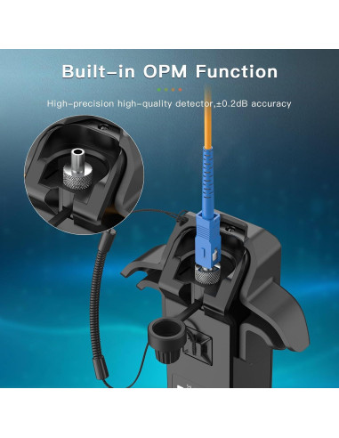 Identificador de Fibra Óptica KFI-35P con Medidor de Potencia