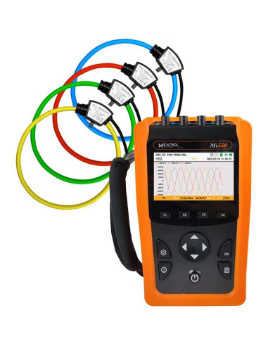 Analizador de Calidad de Potencia PLS-UP Mi550 10A-6000A 32GB