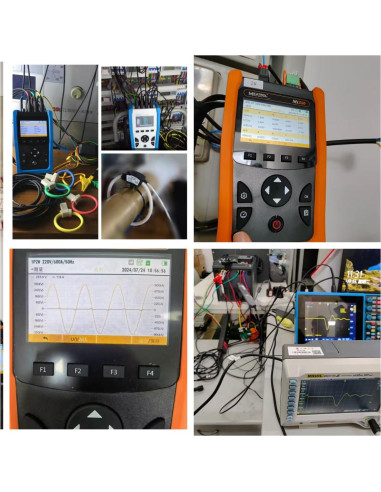 Analizador de Calidad de Potencia PLS-UP Mi550 10A-6000A 32GB