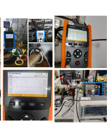 Analizador de Calidad de Potencia PLS-UP Mi550 10A-6000A 32GB