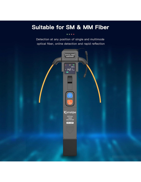 Identificador de Fibra Óptica KFI-35P con Medidor de Potencia