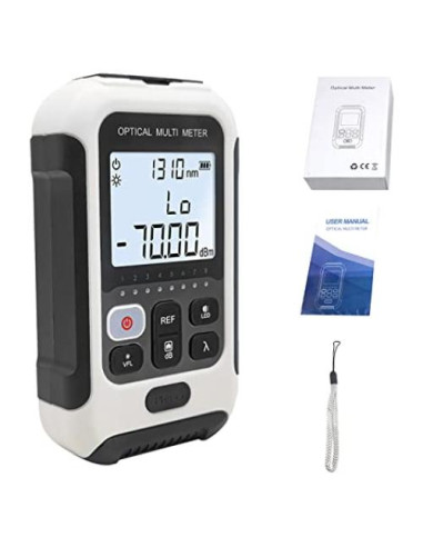 Medidor de Potencia Óptica Multifuncional Hilitand 800-1700nm