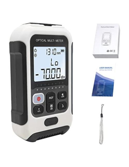 Medidor de Potencia Óptica Multifuncional Hilitand 800-1700nm