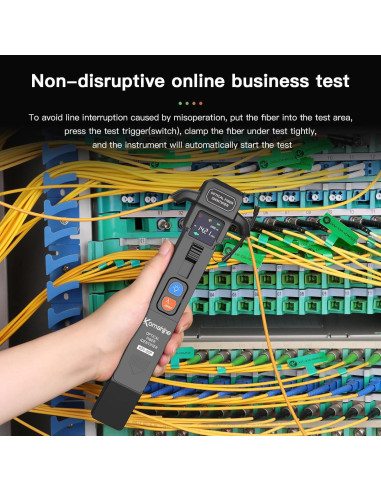 Identificador de Fibra Óptica KFI-35P con Medidor de Potencia