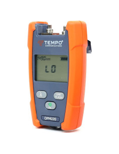 Medidor de Potencia Óptica Tempo OPM220 con Localizador de Fallas