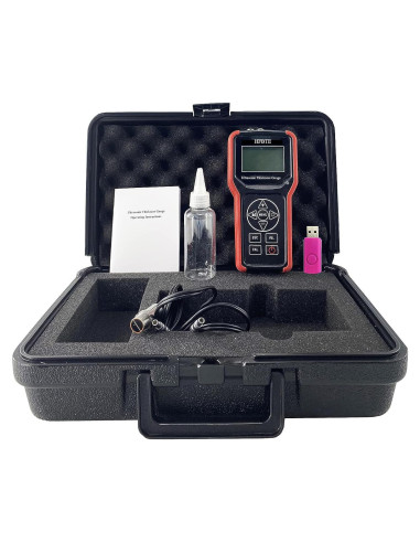 Medidor de Espesor Ultrasónico HFBTE 0.75-400 mm para Metales