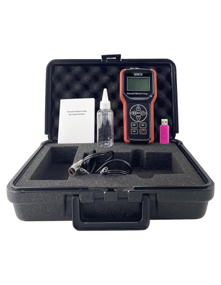 Medidor de Espesor Ultrasónico HFBTE 0.75-400 mm para Metales