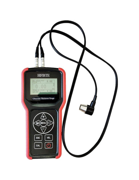 Medidor de Espesor Ultrasónico HFBTE 0.75-400 mm para Metales