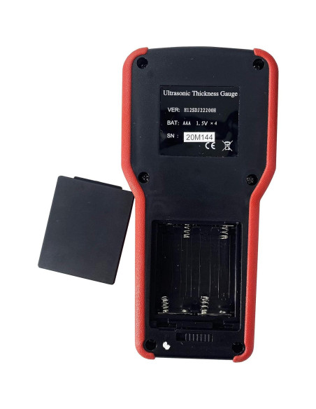 Medidor de Espesor Ultrasónico HFBTE 0.75-400 mm para Metales