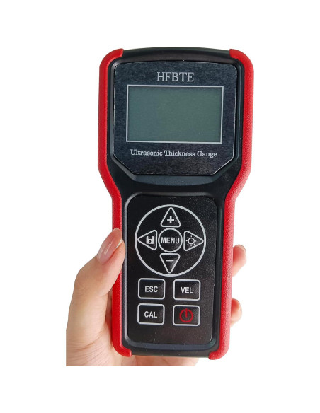 Medidor de Espesor Ultrasónico HFBTE 0.75-400 mm para Metales