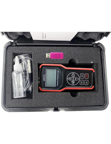 Medidor de Espesor Ultrasónico HFBTE 0.75-400 mm para Metales