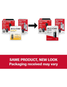 Kit de Monitoreo de Glucosa Accu-Chek FastClix - 102 Lancetas, 100 Tiras 2