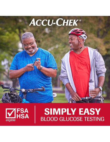 Kit de Monitoreo de Glucosa Accu-Chek FastClix - 102 Lancetas, 100 Tiras