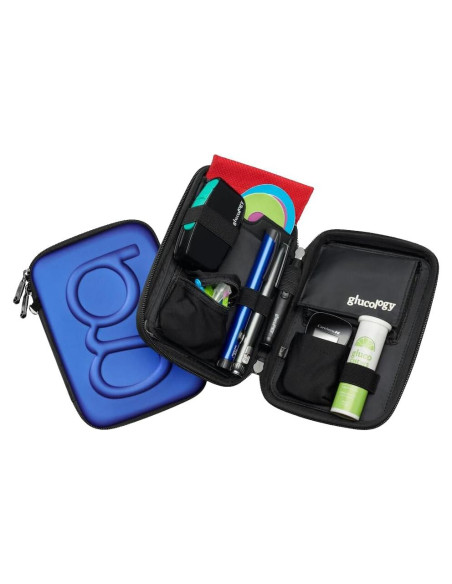 Estuche de Viaje para Diabetes IBD Medical Azul 24x16x5 cm