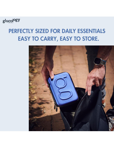 Estuche de Viaje para Diabetes IBD Medical Azul 24x16x5 cm