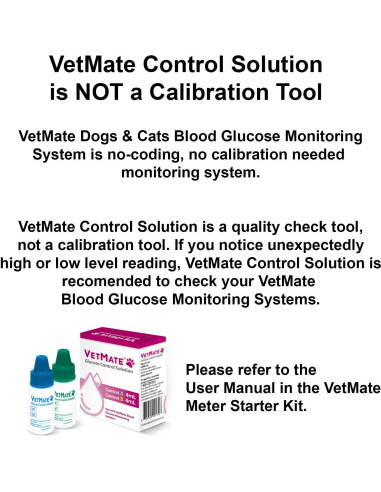 Tiras de Prueba para Diabetes VetMate - 50 Unidades para Mascotas