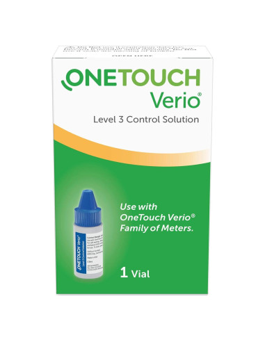 Solución de Control OneTouch Verio 385 ml para Diabetes