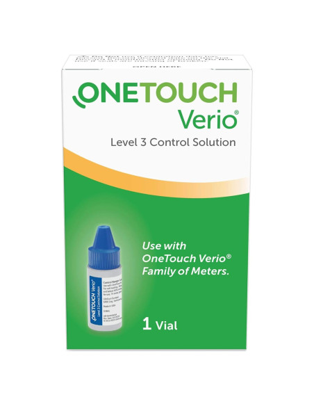 Solución de Control OneTouch Verio 385 ml para Diabetes