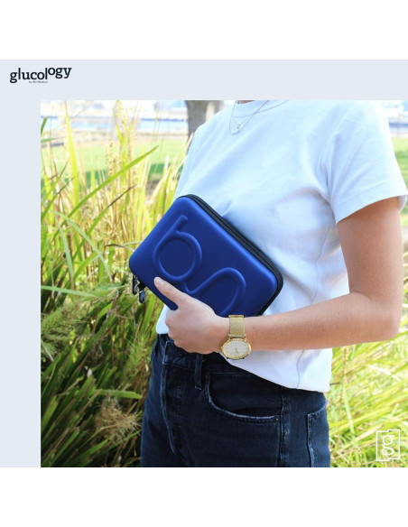 Estuche de Viaje para Diabetes IBD Medical Azul 24x16x5 cm