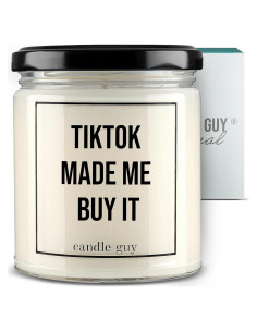 Vela Aromática 100% Cera de Soja Handmade 70 Horas - Blanc