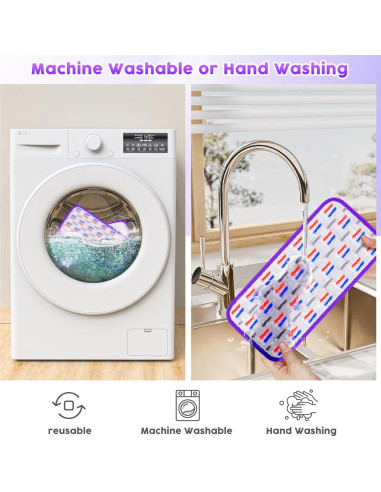 6 Almohadillas Reutilizables para Mopa Swiffer WetJet UMAYCOOL