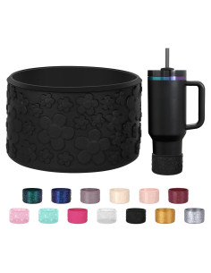 Funda de Silicona Floral ZXFYE para Botellas Stanley 30-40oz