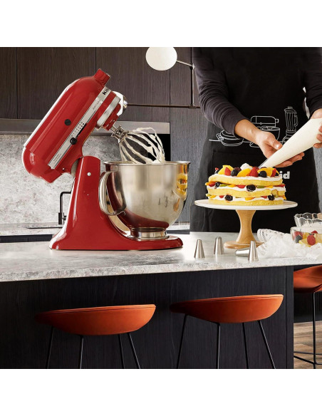 Tazón de Mezcla Acero Inoxidable Ericair 5QT Compatible KitchenAid