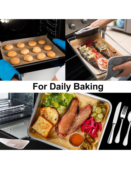 200 Hojas de Papel Pergamino UeqIns 30.48x40.64 cm Anti-adherente