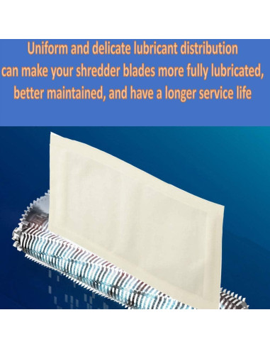 Hojas de Lubricante para Trituradoras de Papel TFORESTER 100 Paquete