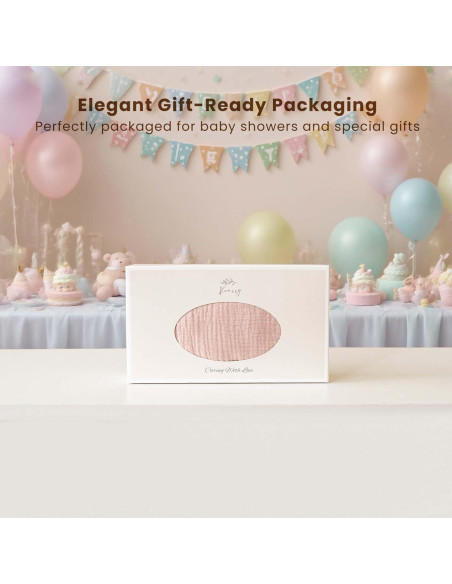 Saco de Sueño Muselina Konssy 0-6 Meses 0.8 TOG 2 Piezas