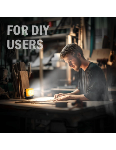 Luz de Trabajo LED Recargable ZDliteUSA 1200LM 15 Modos