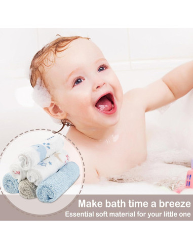 Toallitas para Bebés Viviland 24 Piezas 23x23 cm Suaves