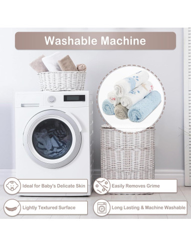 Toallitas para Bebés Viviland 24 Piezas 23x23 cm Suaves