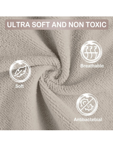 Toallitas para Bebés Viviland 24 Piezas 23x23 cm Suaves