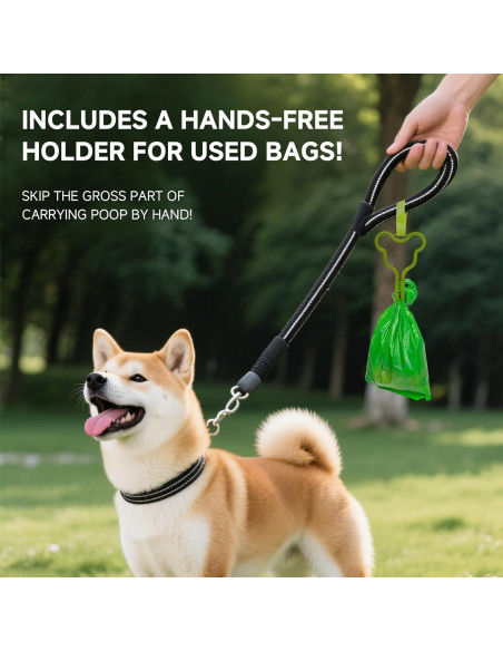 200 Bolsas de Poop para Perro Watreeco Duty Doodle Verde